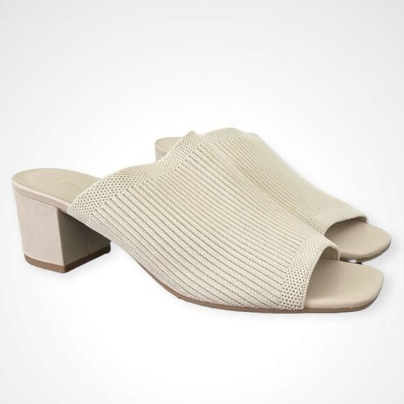 Everlane The Glove Mule in ReKnit White Bone Size 9 NEW - Picture 8 of 16